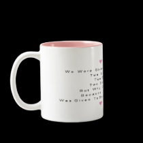 One Heart - Beautiful Words Of Love mugs