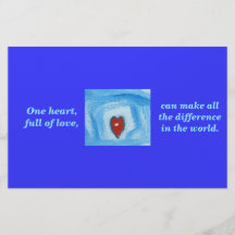 ONE HEART / HEALED FLYER
