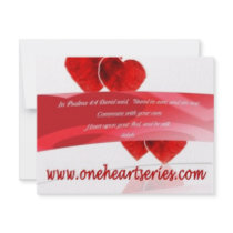 One Heart Series (R) Custom Announcement