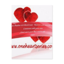 One Heart Series (R) Postcards