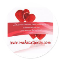 One Heart Series (R) Sticker