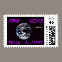 One*Home - Peace, All*Ways stamps