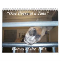 One Horse at a Time Calendar by ProjectStarfish One Horse at a Time Calendar