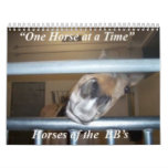 One Horse at a Time Calendar