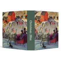 One Horse Open Sleigh binders