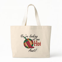 One Hot Aunt Canvas Bag