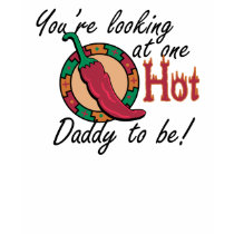 One Hot Daddy to Be Long Sleeve T-shirt