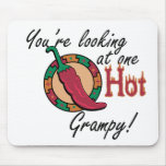 One Hot Grampy Mouse Pads