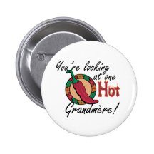One Hot Grandmere Pin