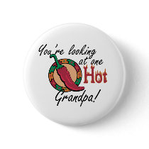 One Hot Grandpa buttons