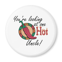 One Hot Uncle magnets