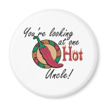 One Hot Uncle magnets