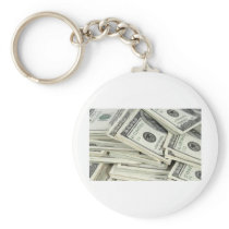 One Hundered Dollar Bills keychains