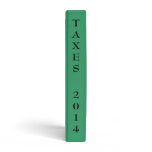 One Hundred Dollar Bill Vinyl Binder