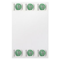One Hundred Dollar Bill Custom Stationery