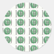 One Hundred Dollar Bill Stickers
