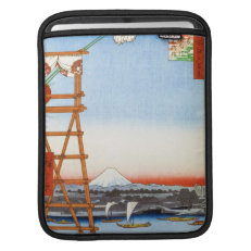 One Hundred Famous Views of Edo Ando Hiroshige Sleeves For iPads