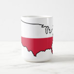 One-Image Mug: Polish in USA mugs