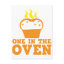 one in the oven post card