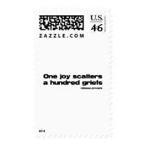 One Joy Quote postage