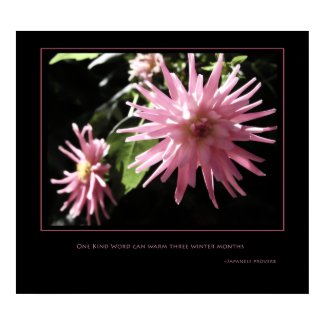 One Kind Word print