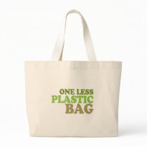 one less plastic bag by treehuggers one less plastic bag