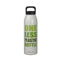 One Less Plastic Bottle Water Bottles