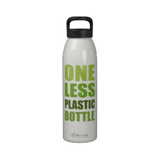 One Less Plastic Bottle Water Bottles