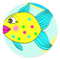 One Little Fish stickers by lilpumpkinhouse One Little Fish stickers