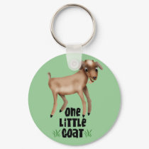 One Little Goat Keychain
