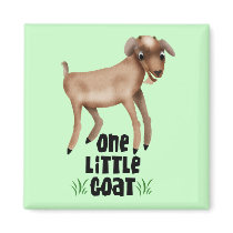 One Little Goat Magnets