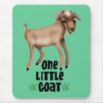 One Little Goat Mousepad