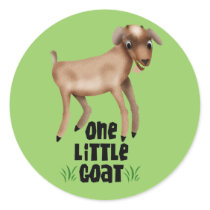 One Little Goat Stickers