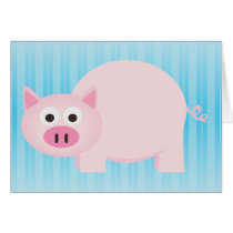 One Little Pig in Pink cards