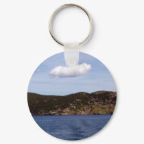 One Lonely Cloud Key Chain keychains by CreatureCreations One Lonely Cloud Key Chain keychains