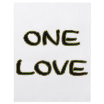 One Love Full Color Flyer