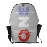 one love jesus christ courier bags