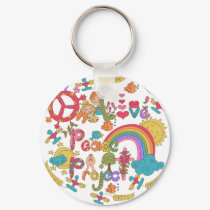 One Love Keychain by faerystore One Love Keychain