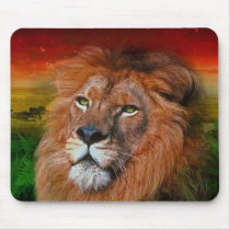 One Love Lion II - Mouse Pad mousepads