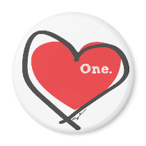 One Love magnets by HypeHen One Love magnets