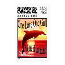 One Love One Gulf Postage