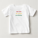one love, one people, one destiny t-shirts