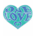 One Love Retro t-shirts