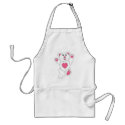 One Lucky Teddy apron