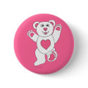 One Lucky Teddy button