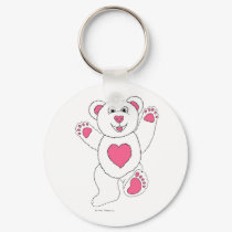 One Lucky Teddy keychains by InspirationalStories One Lucky Teddy keychains