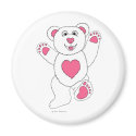 One Lucky Teddy magnet