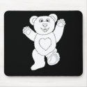 One Lucky Teddy mousepad