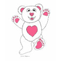 One Lucky Teddy pink shirt