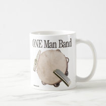 ONE Man Band, ONE Man Band mugs by PAULJZ3 ONE Man Band, ONE Man Band mugs